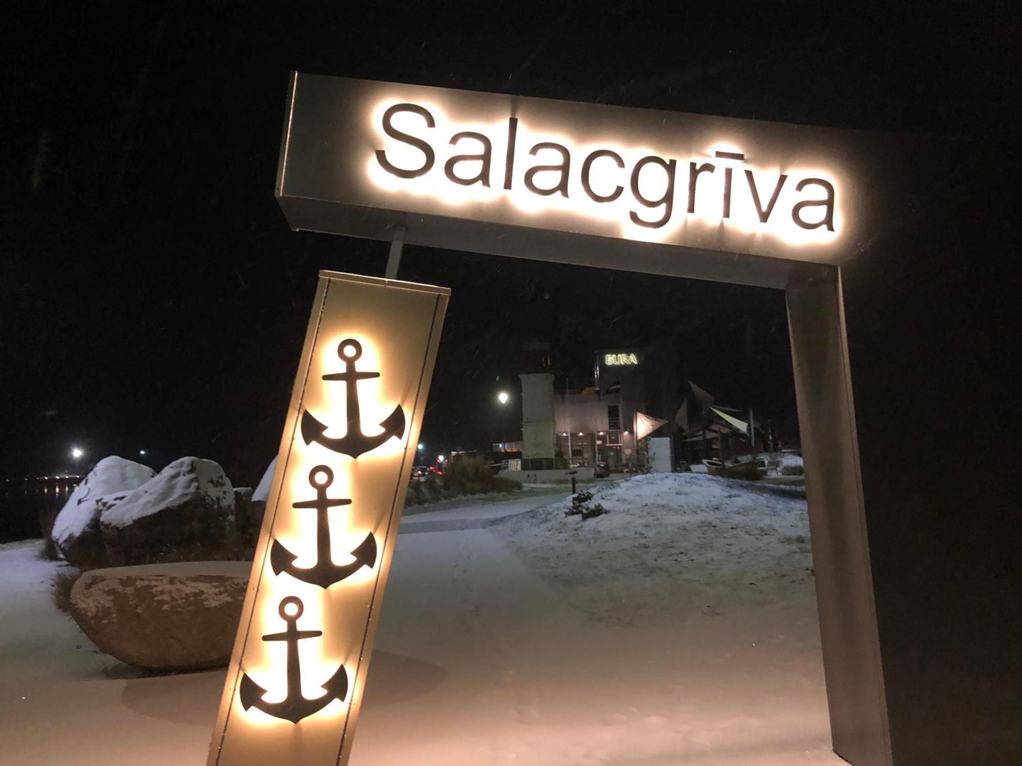 Dzivoklis Bocmana Laukums 2, Salacgrīva Exterior foto